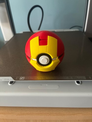 Ironman pokemon ball - pokemon,