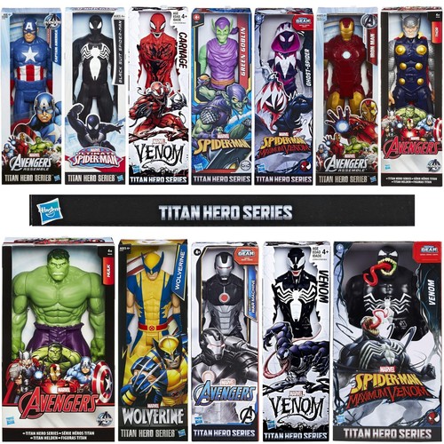 Marvel action figures - marvel, titan