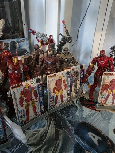 Range iron man figures - of,