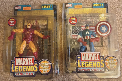Marvel legends series iron - legends, 1