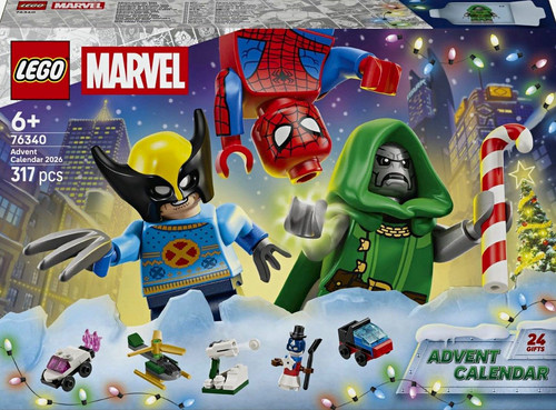 Lego marvel christmas advent - marvel,