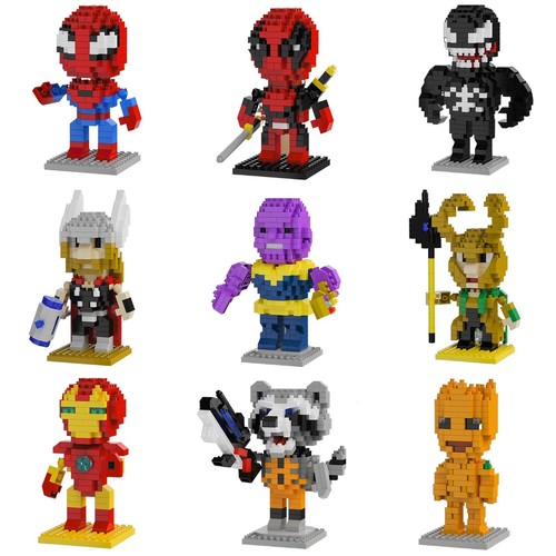 Superhero building blocks mini - building,